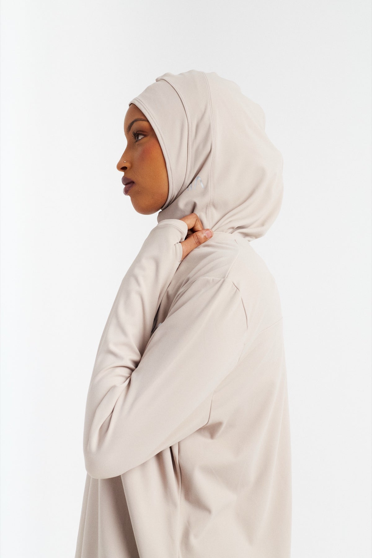 AIA Imaan Performance Scarf — Beige