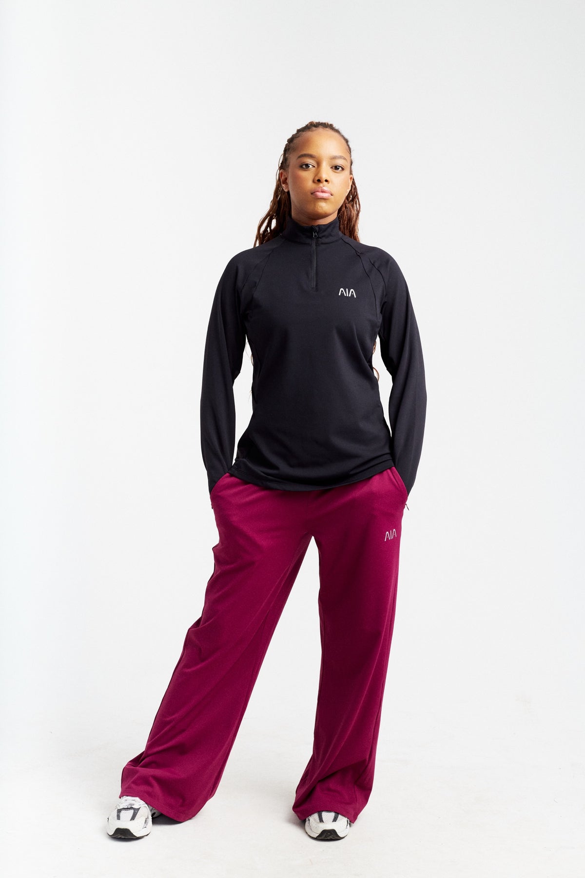 AIA Stride Pants — Magenta