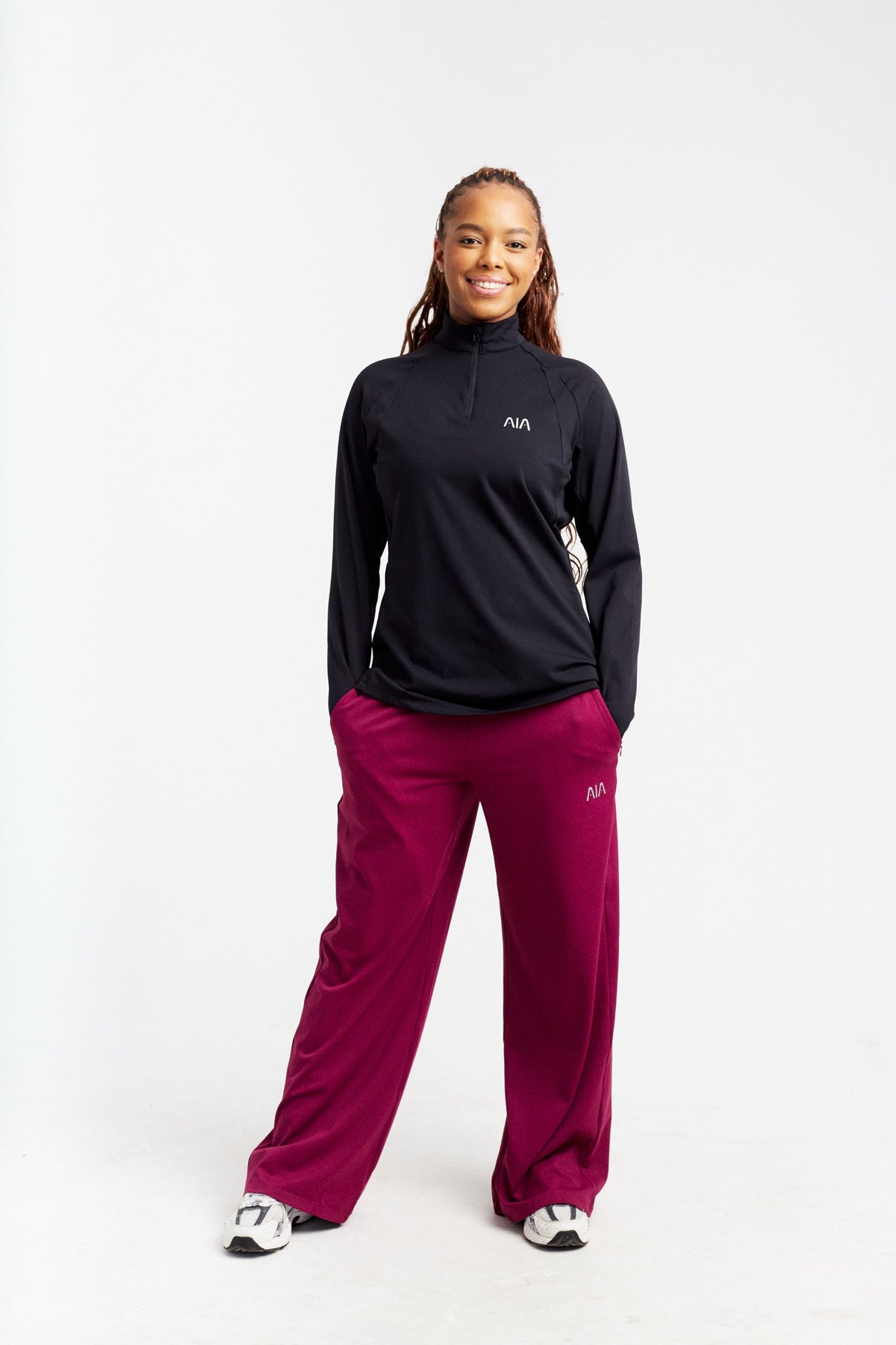 AIA Stride Pants — Magenta