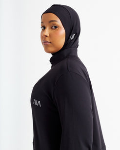 AIA Imaan Performance Scarf — Black