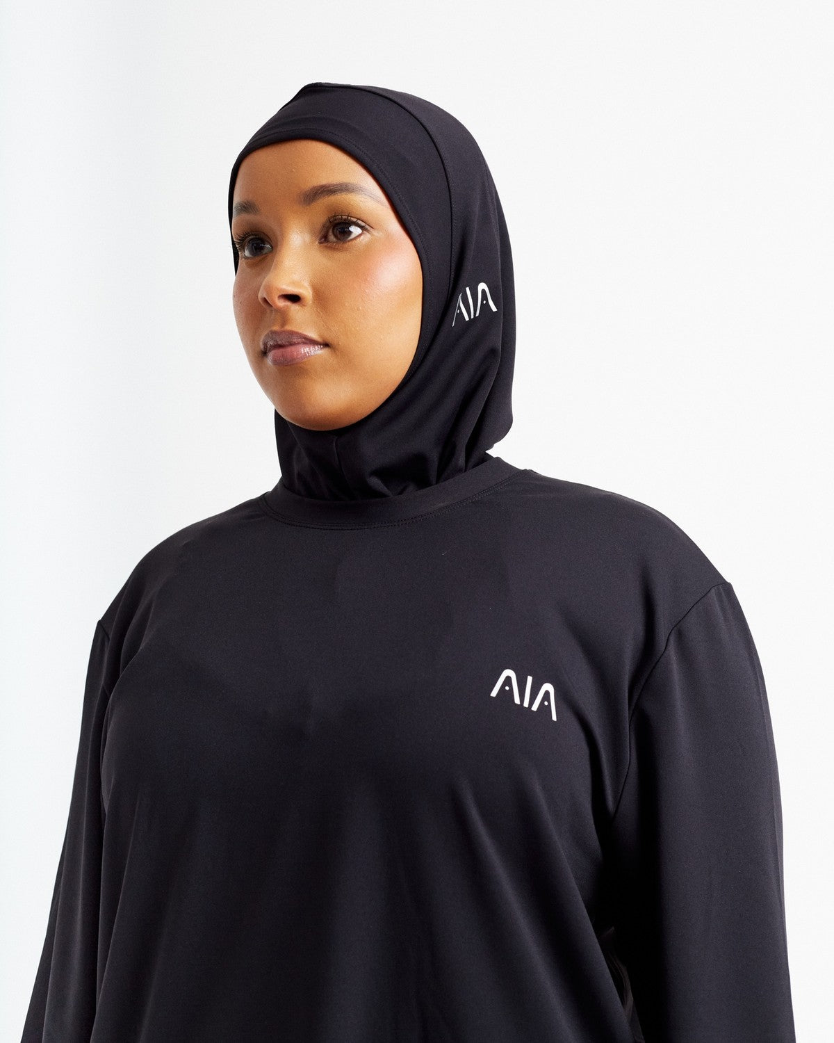 AIA Imaan Performance Scarf — Black