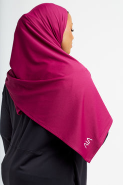 AIA Zahra Wrap Scarf — Magenta