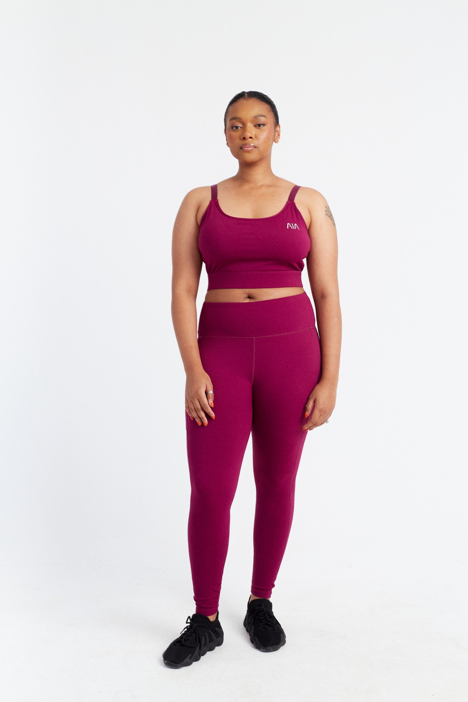AIA Sport Bra — Magenta